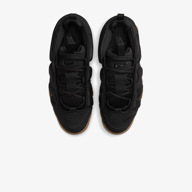  Nike Air More Uptempo Low Erkek Siyah Spor Ayakkabı