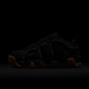  Nike Air More Uptempo Low Erkek Siyah Spor Ayakkabı