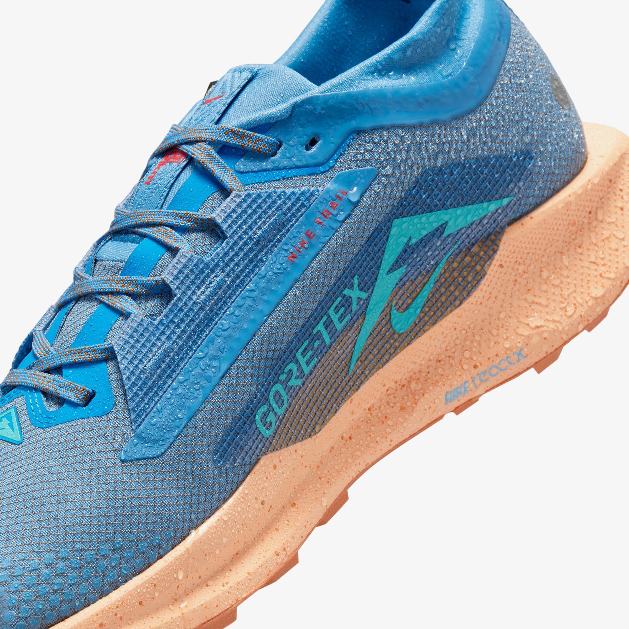 Nike Pegasus Trail 5 GORE-TEX Erkek Mavi Koşu Ayakkabısı