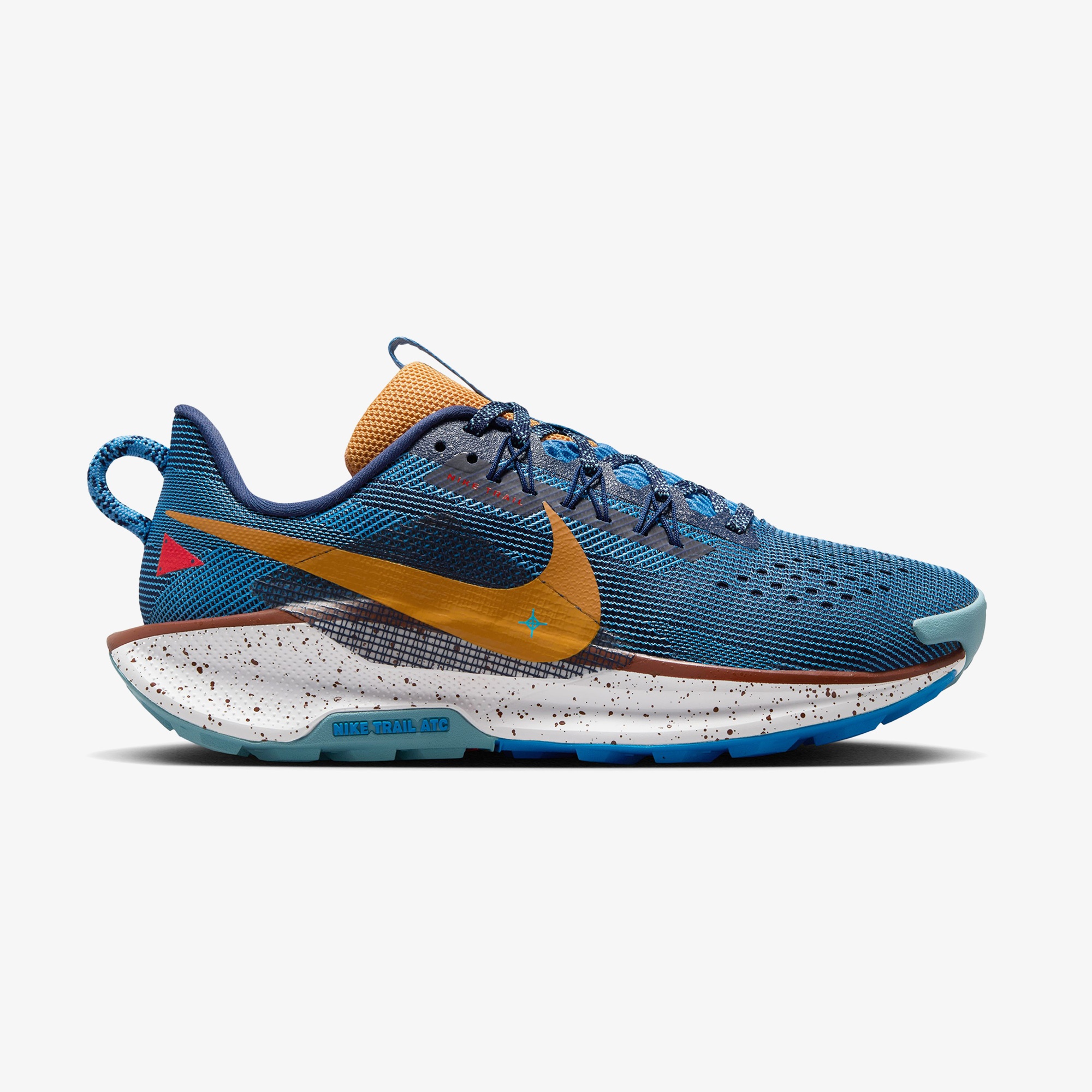 Nike Pegasus Trail 5 Kadın Mavi Koşu Ayakkabısı