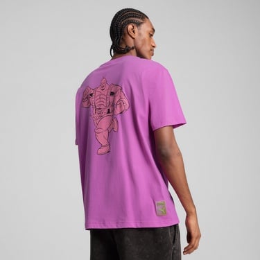 Puma X Tmnt Graphic Erkek Mor T-Shirt