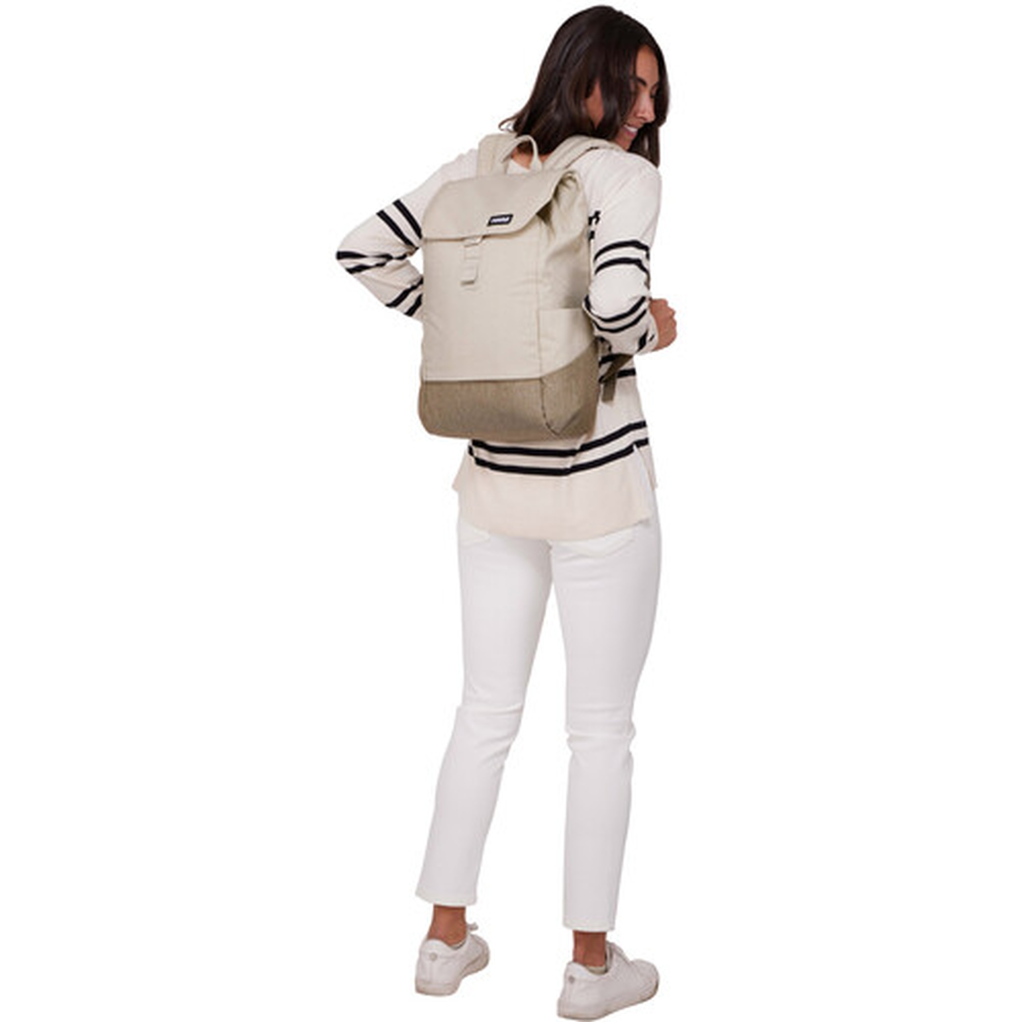 Thule Lithos Sırt Çantası 15.6 İnç (Pelican Gray/Faded Khaki, 16L)