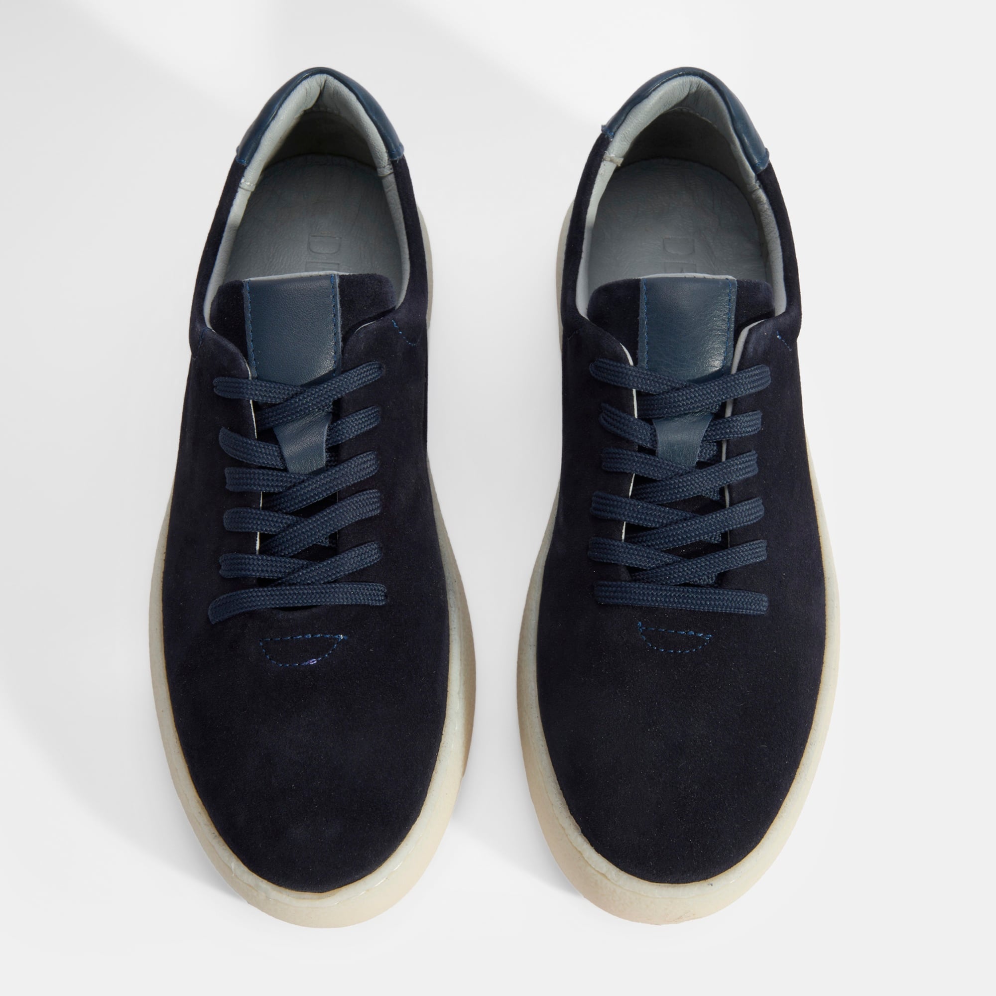 Erkek Lacivert Bağcıklı Süet Günlük Ayakkabı