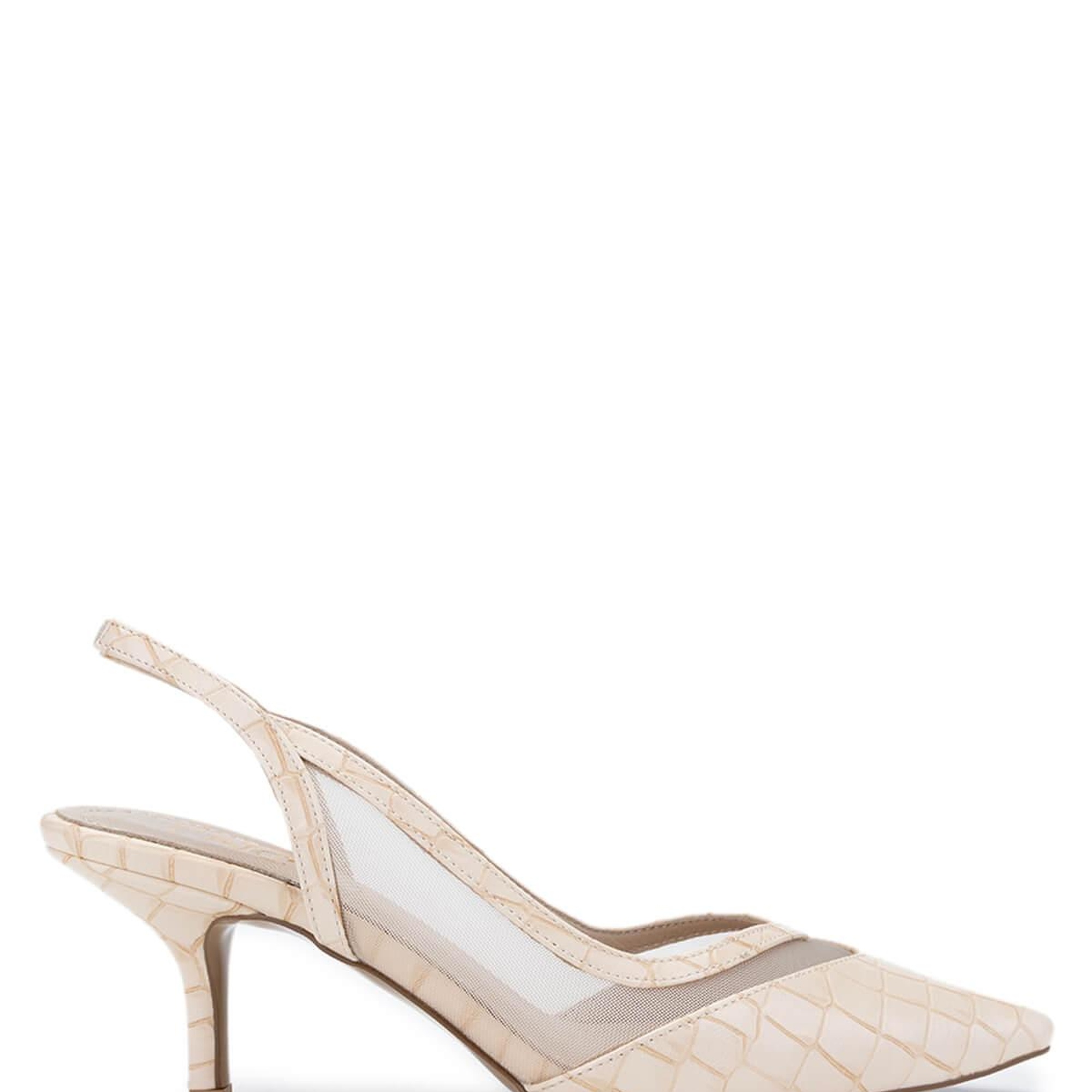 Tamer Tanca Kadın Vegan Nude Topuklu Ayakkabı