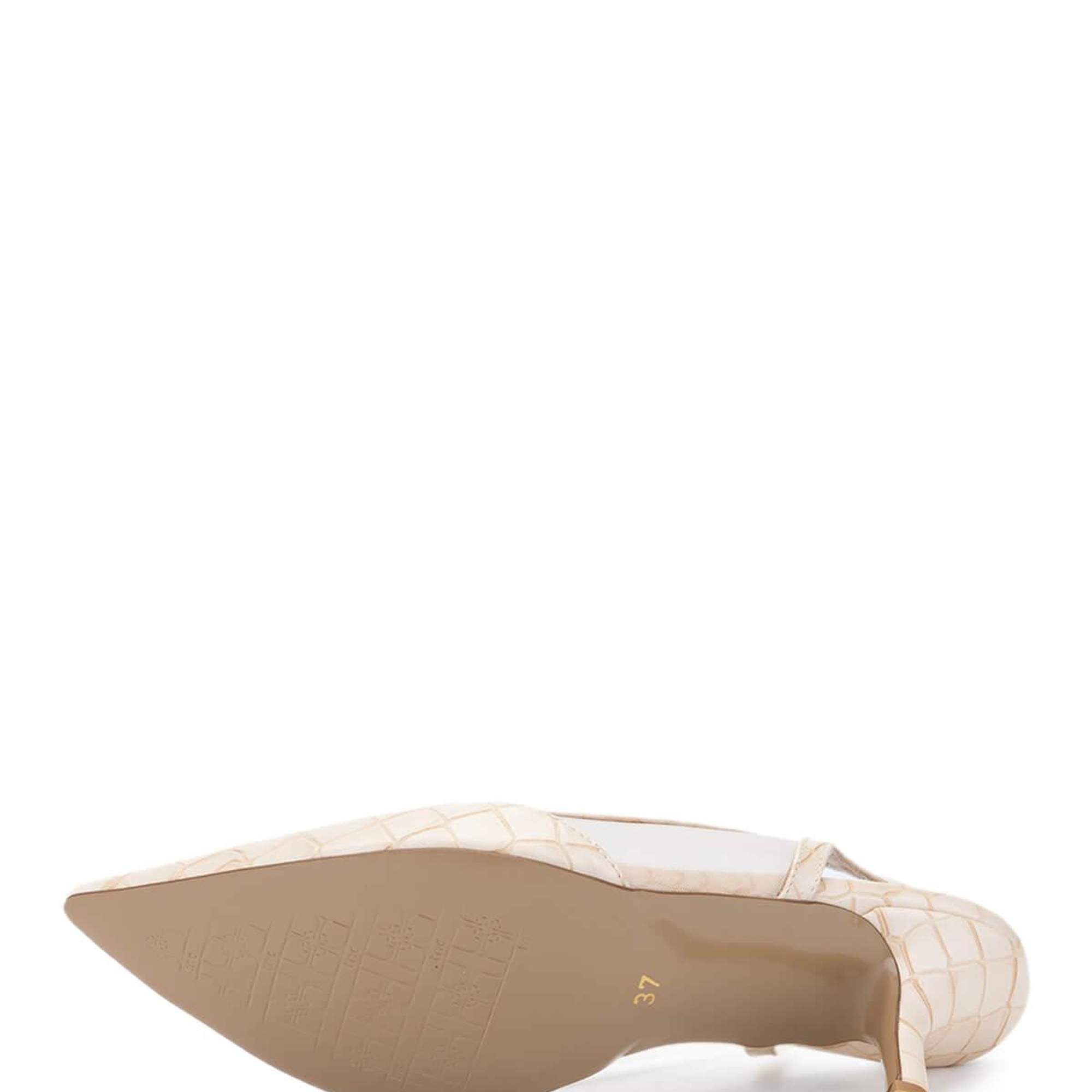 Tamer Tanca Kadın Vegan Nude Topuklu Ayakkabı