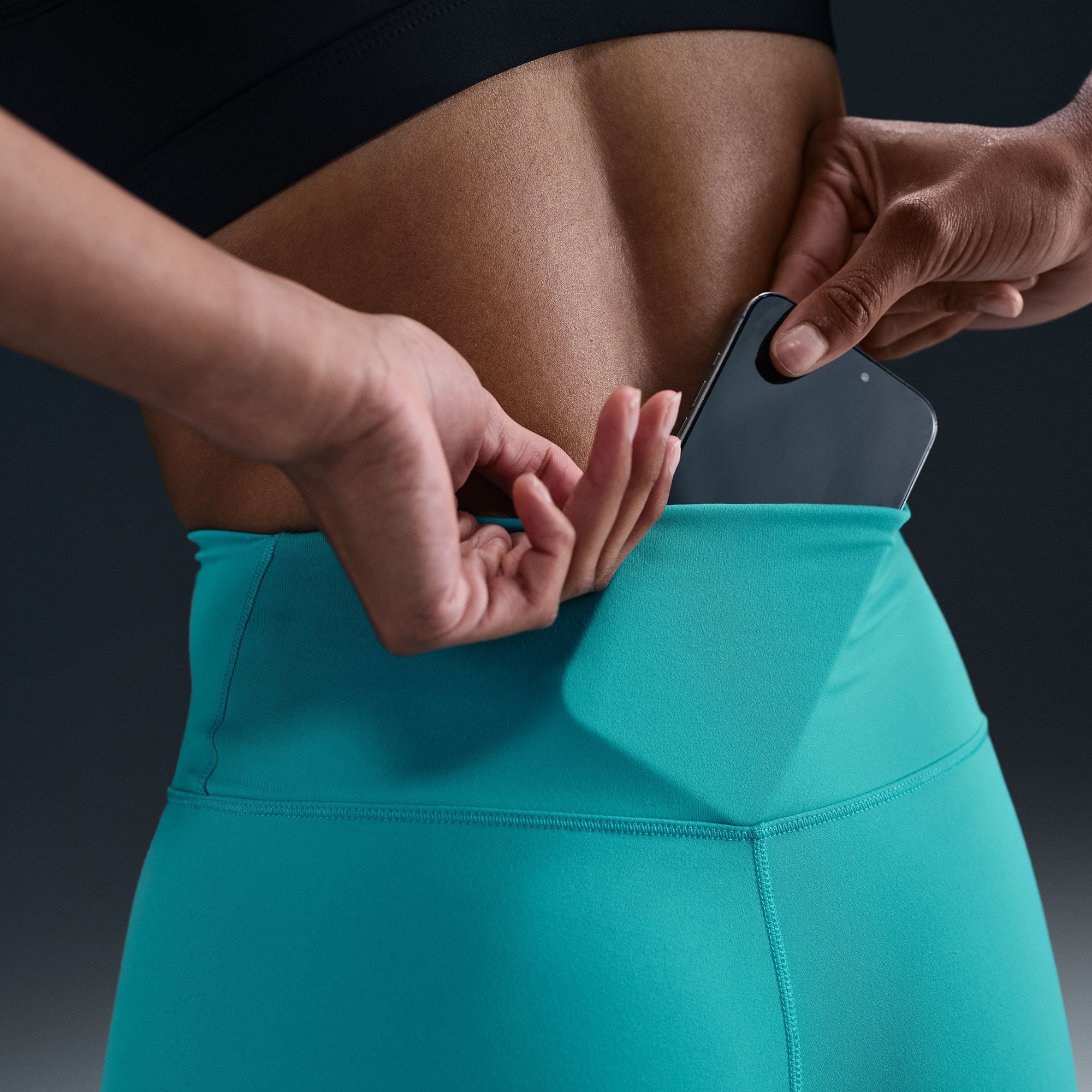 Nike One Dri-Fit Kadın Yeşil Tayt