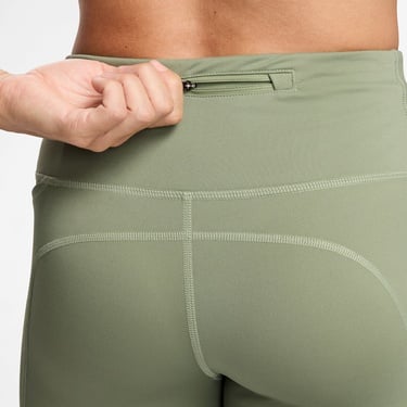  Nike Dri-Fit Fast Kadın Haki  Tayt