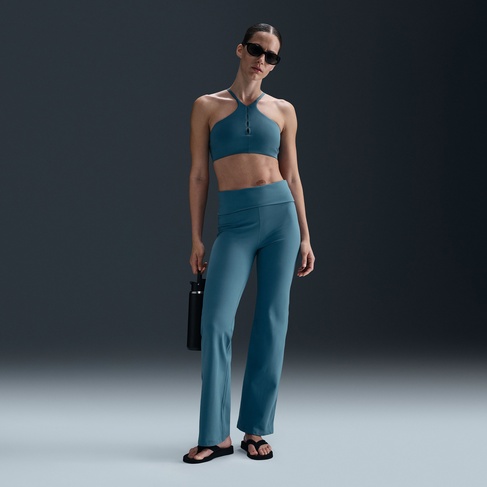  Nike One Dri-Fit High Rise Kadın Mavi Eşofman Altı