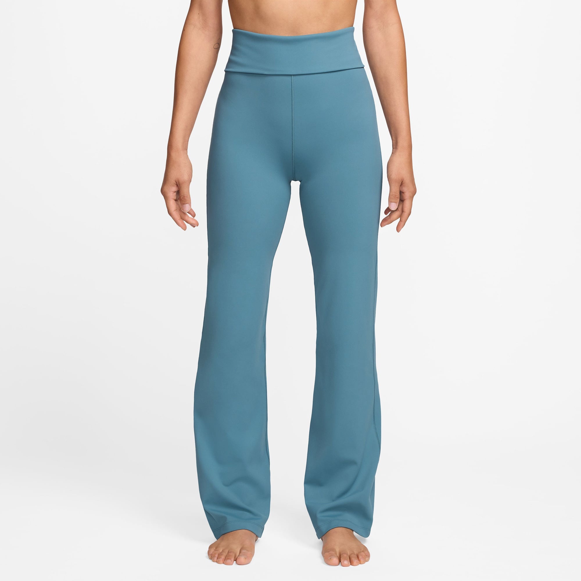 Nike One Dri-Fit High Rise Kadın Mavi Eşofman Altı