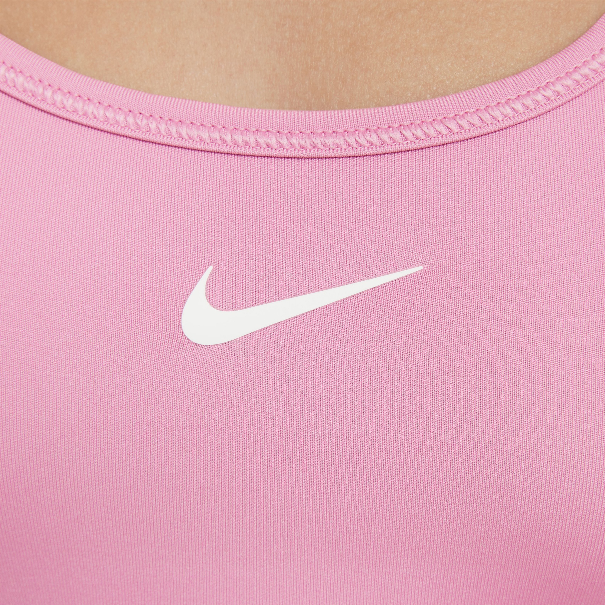 Nike Dri-Fit Swoosh Çocuk Pembe Bra