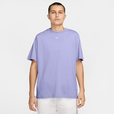  Nike Sportswear Essentials Kadın Mor T-Shirt