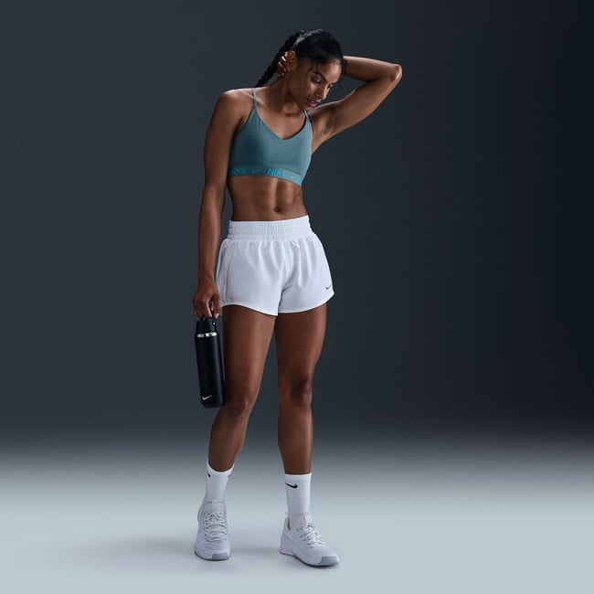  Nike Dri-Fit Indy Hafif Destekli Kadın Yeşil Bra