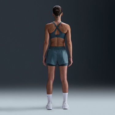  Nike One Dri-Fit 8 cm Kadın Mavi Şort