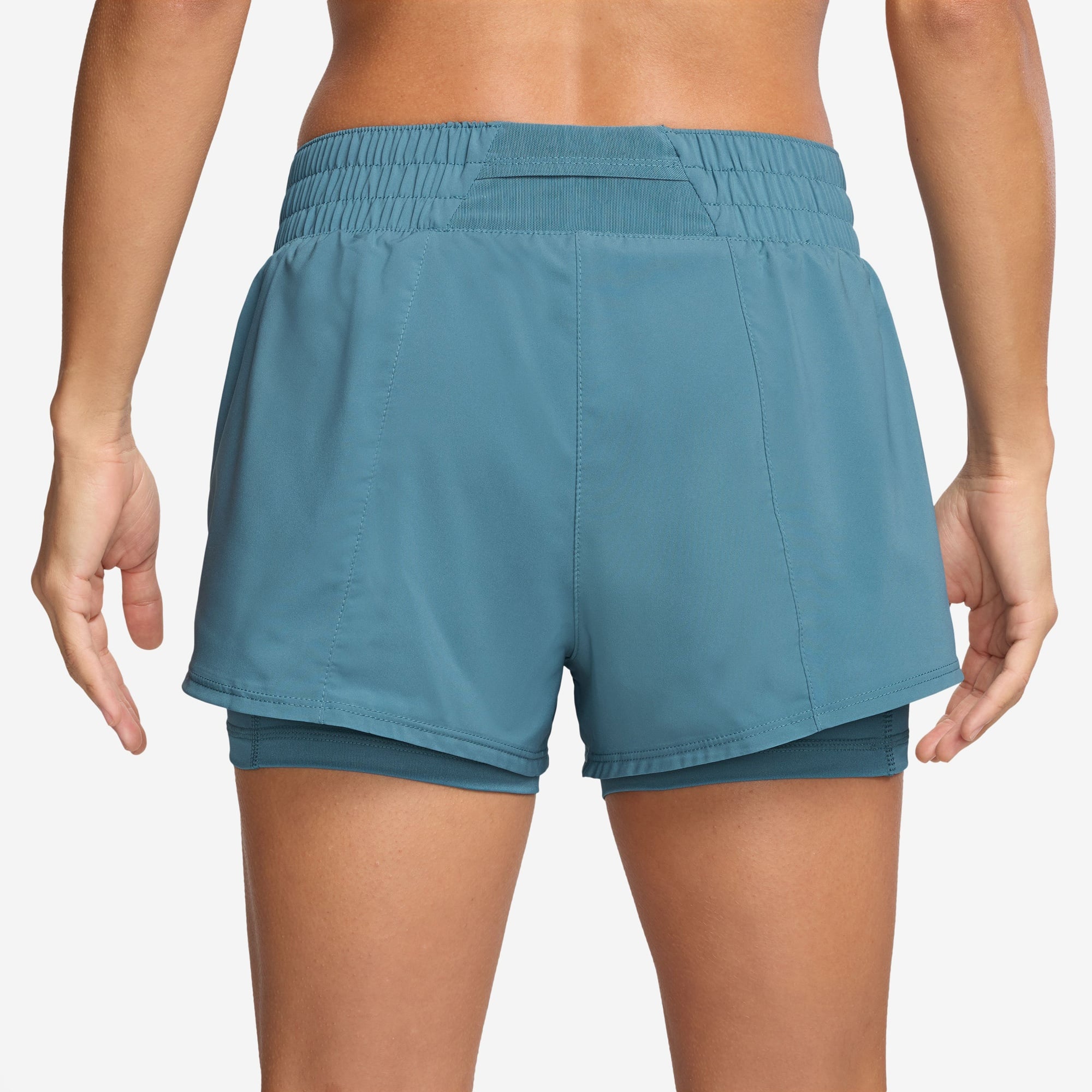 Nike One Dri-Fit 8 cm Kadın Mavi Şort