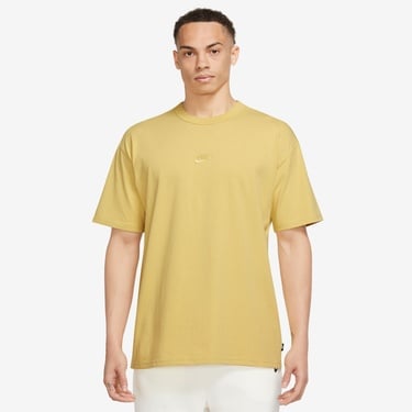  Nike Sportswear Premium Essentials Erkek Sarı T-Shirt