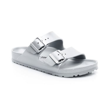  Birkenstock Arizona EVA Metallic Kadın Gri Terlik