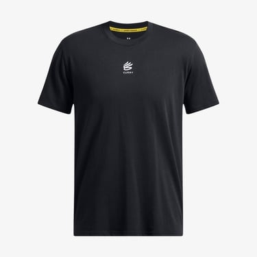 Under Armour Heavyweight Erkek Siyah T-Shirt