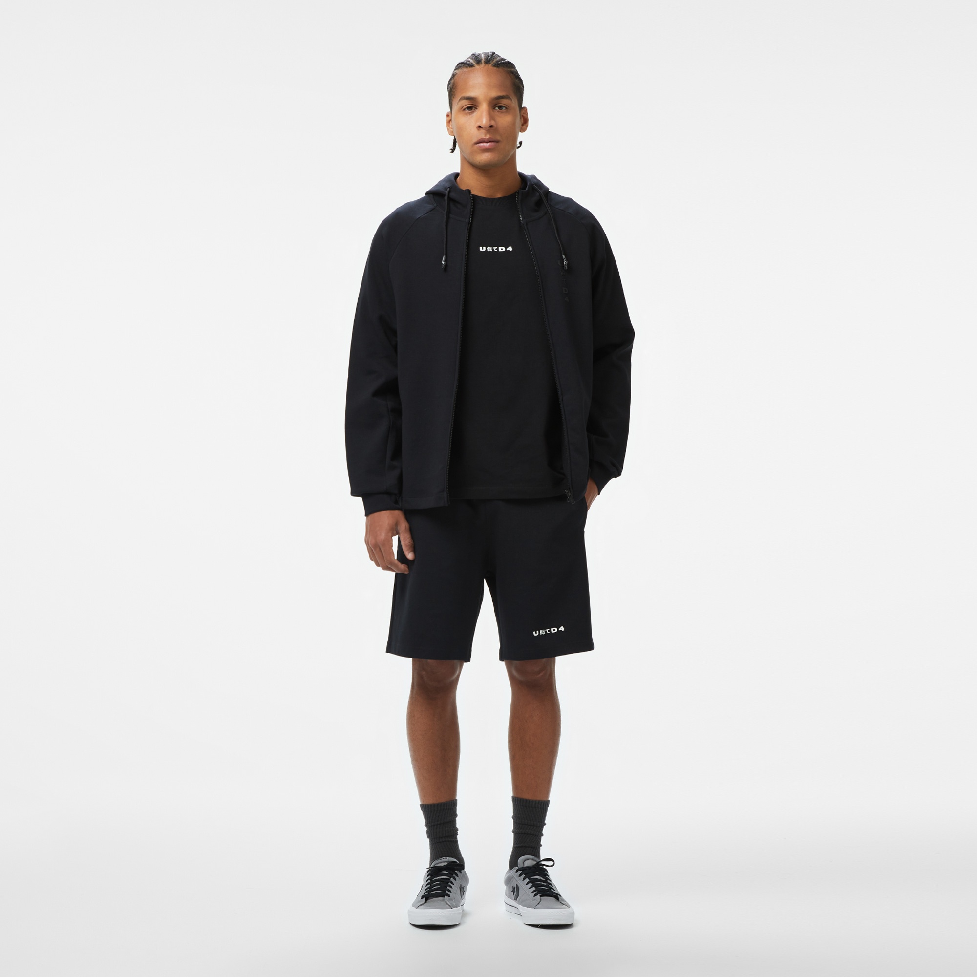 UNITED4 Regular Erkek Siyah Sweashirt