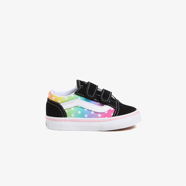  Vans Old Skool V Bebek Siyah Sneaker