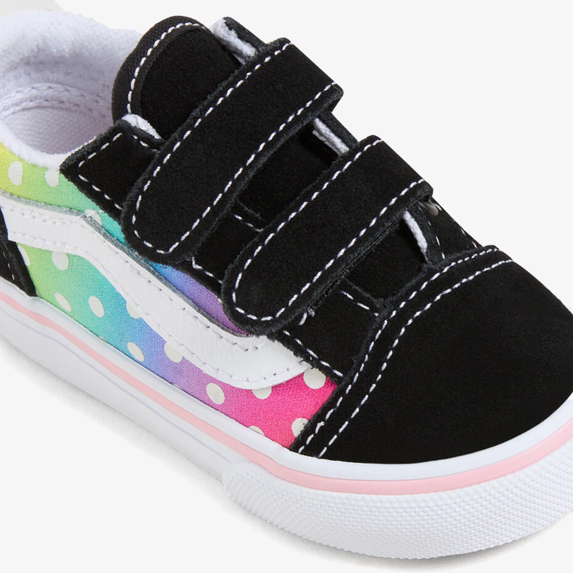 Vans Old Skool V Bebek Siyah Sneaker