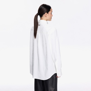  Les Benjamins Classic Unisex Beyaz Gömlek