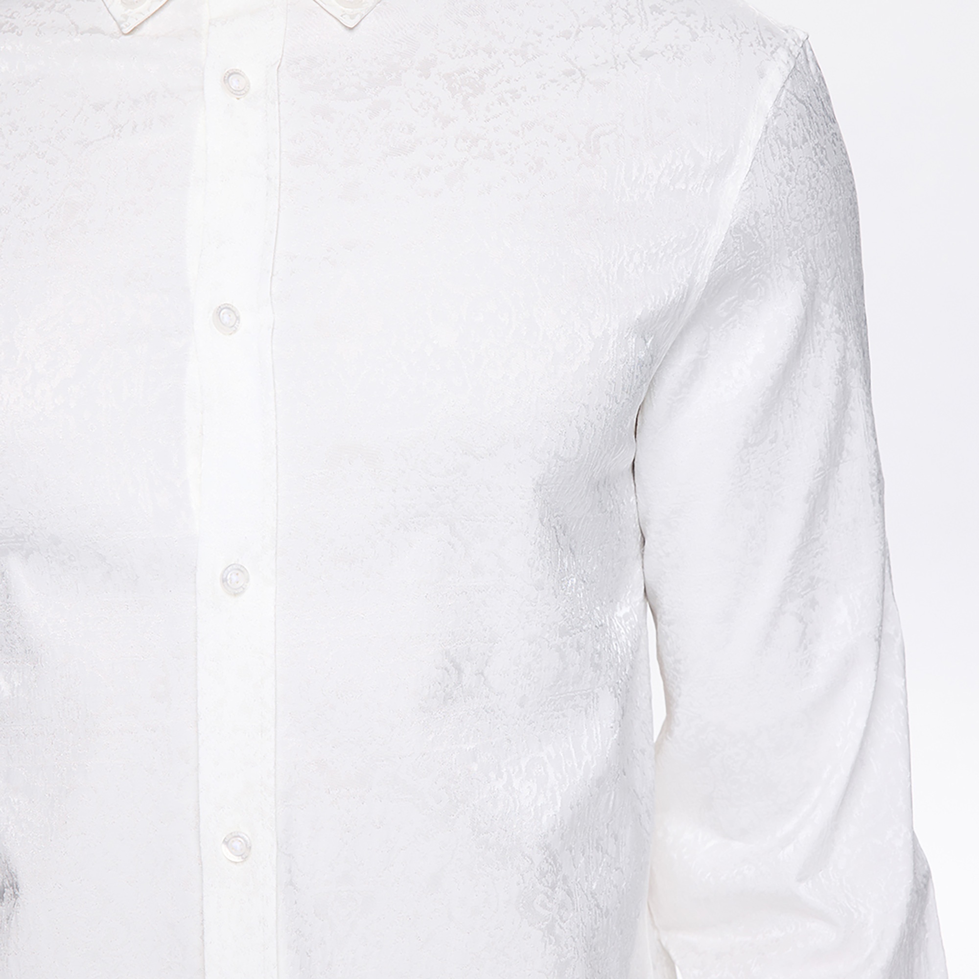 Les Benjamins Classic Unisex Beyaz Gömlek