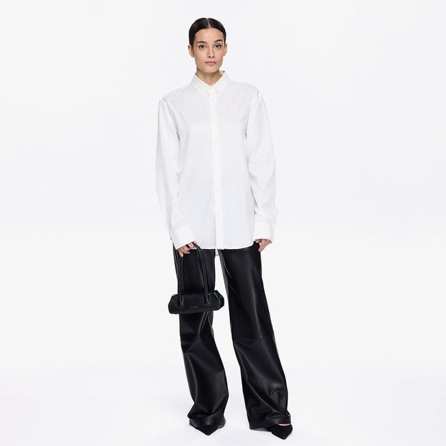  Les Benjamins Classic Unisex Beyaz Gömlek