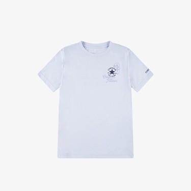  Converse Chuck Taylor All Star Çocuk Açık Mavi T-Shirt