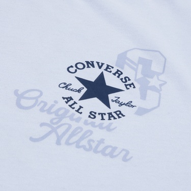 Converse Chuck Taylor All Star Çocuk Açık Mavi T-Shirt