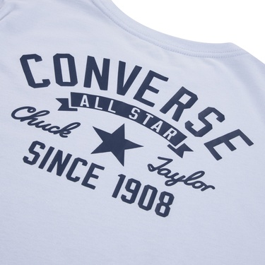  Converse Chuck Taylor All Star Çocuk Açık Mavi T-Shirt