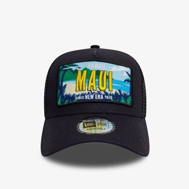  New Era License Plate Maui Unisex Siyah Şapka