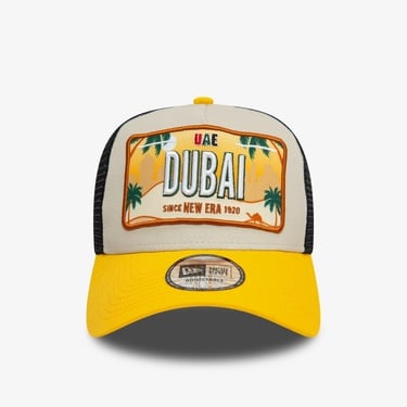  New Era License Plate Dubai Unisex Sarı Şapka