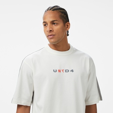  UNITED4 Erkek Bej T-Shirt