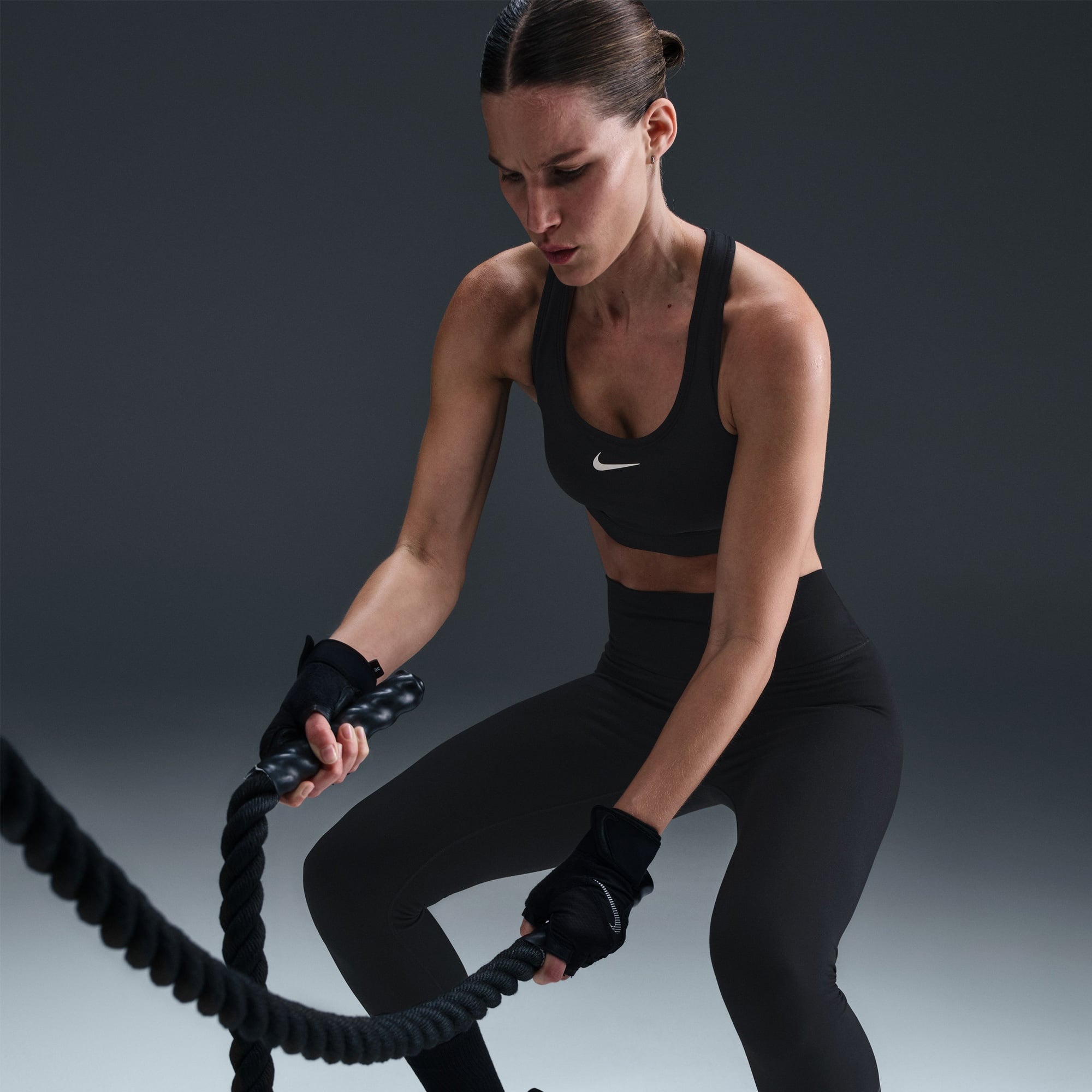 Nike One Dri-Fit Kadın Siyah Tayt