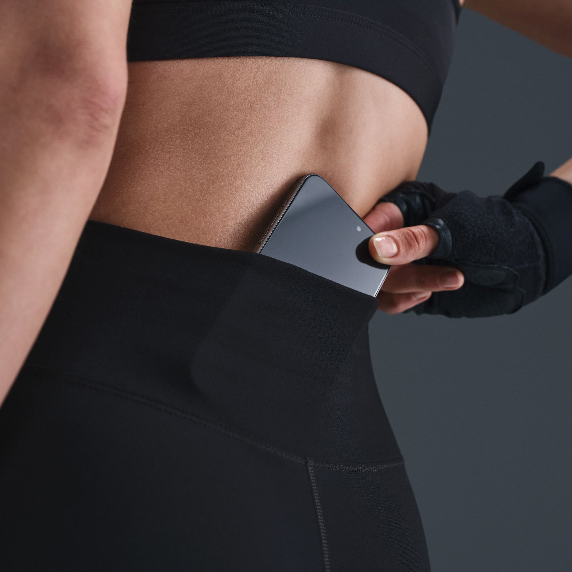 Nike One Dri-Fit Kadın Siyah Tayt