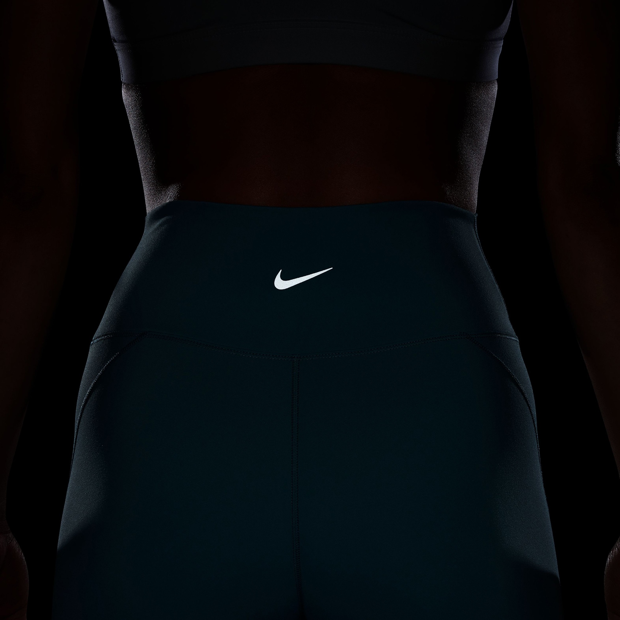 Nike One Dri-Fit Kadın Mavi Tayt