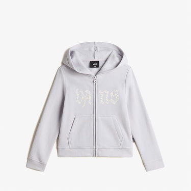  Vans Daisy Break Zip Çocuk Gri Hoodie