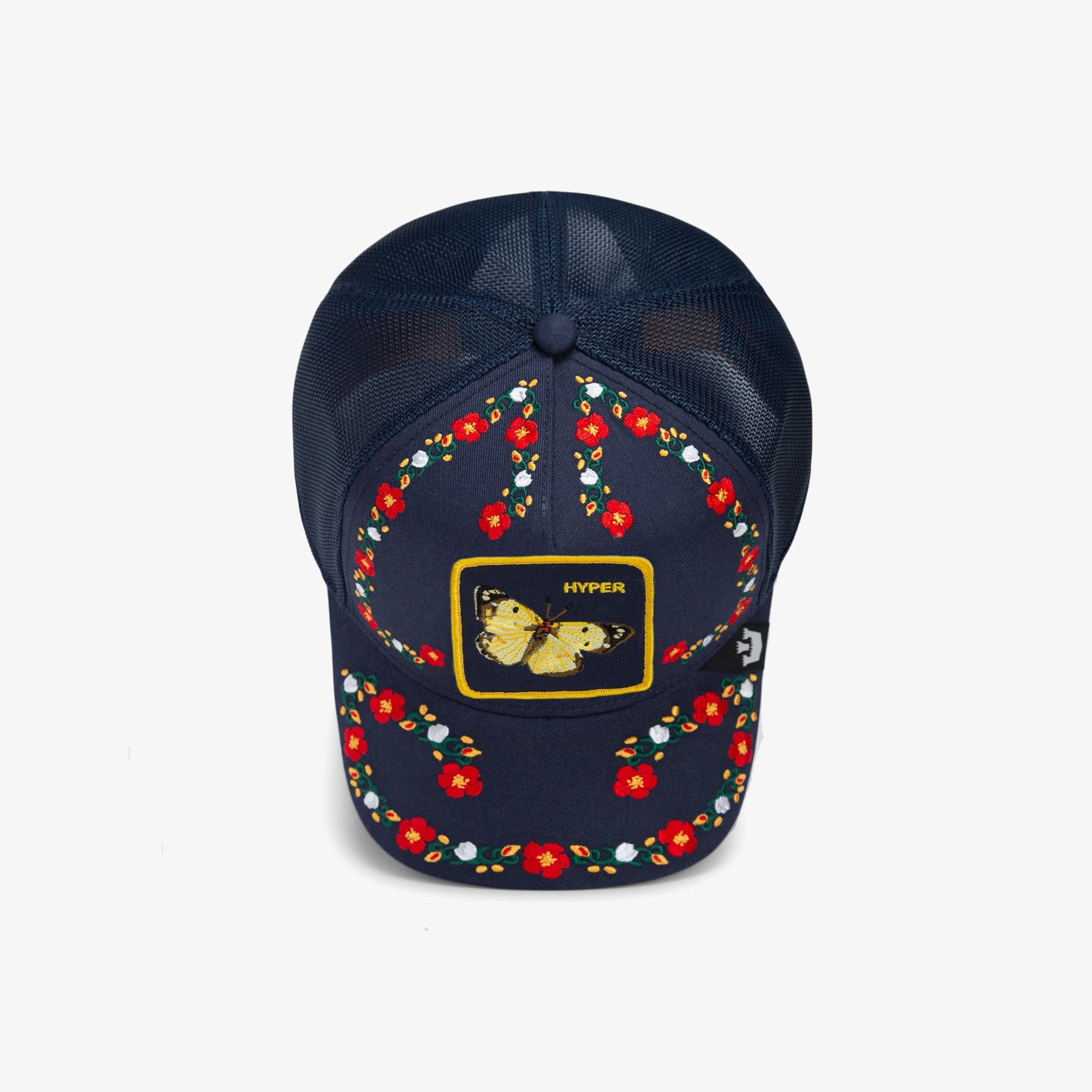 Goorin Bros Hyper Floral Unisex Lacivert Şapka