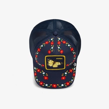  Goorin Bros Hyper Floral Unisex Lacivert Şapka