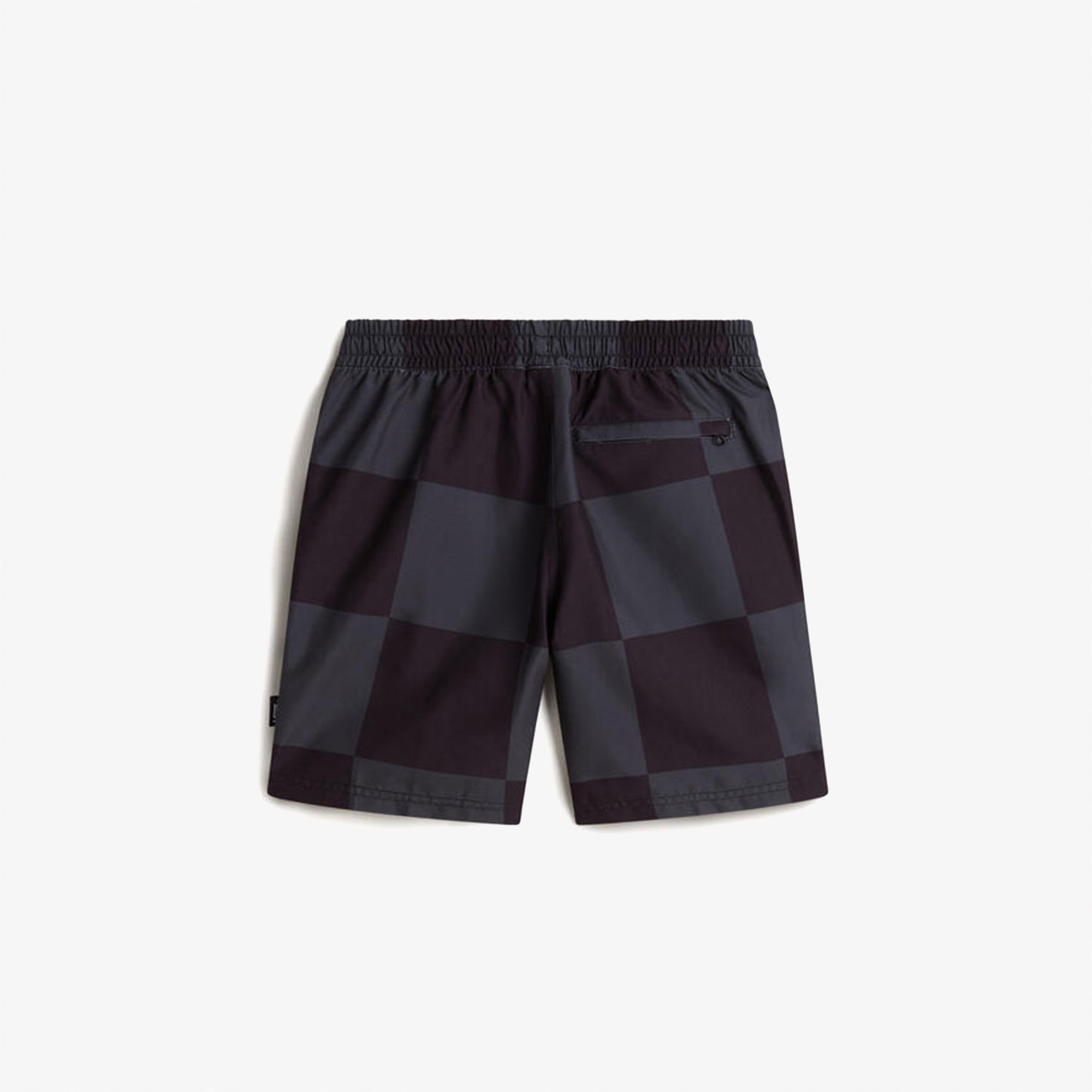Vans Primary Checkerboard Çocuk Siyah Deniz Şortu