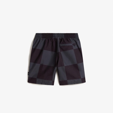 Vans Primary Checkerboard Çocuk Siyah Deniz Şortu