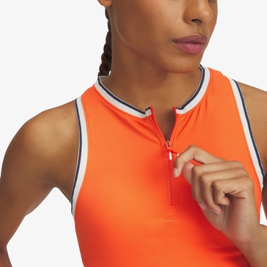  Under Armour Run 96 Tank Kadın Turuncu Atlet