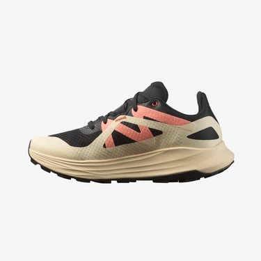  Salomon Ultra Flow Kadın Bej/Siyah Koşu Ayakkabısı