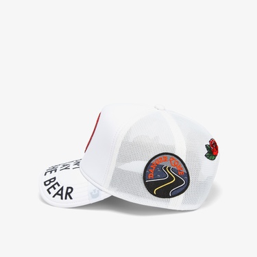  Goorin Bros Poke The Bear Unisex Beyaz Şapka