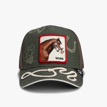  Goorin Bros Double Shift Unisex Yeşil Şapka