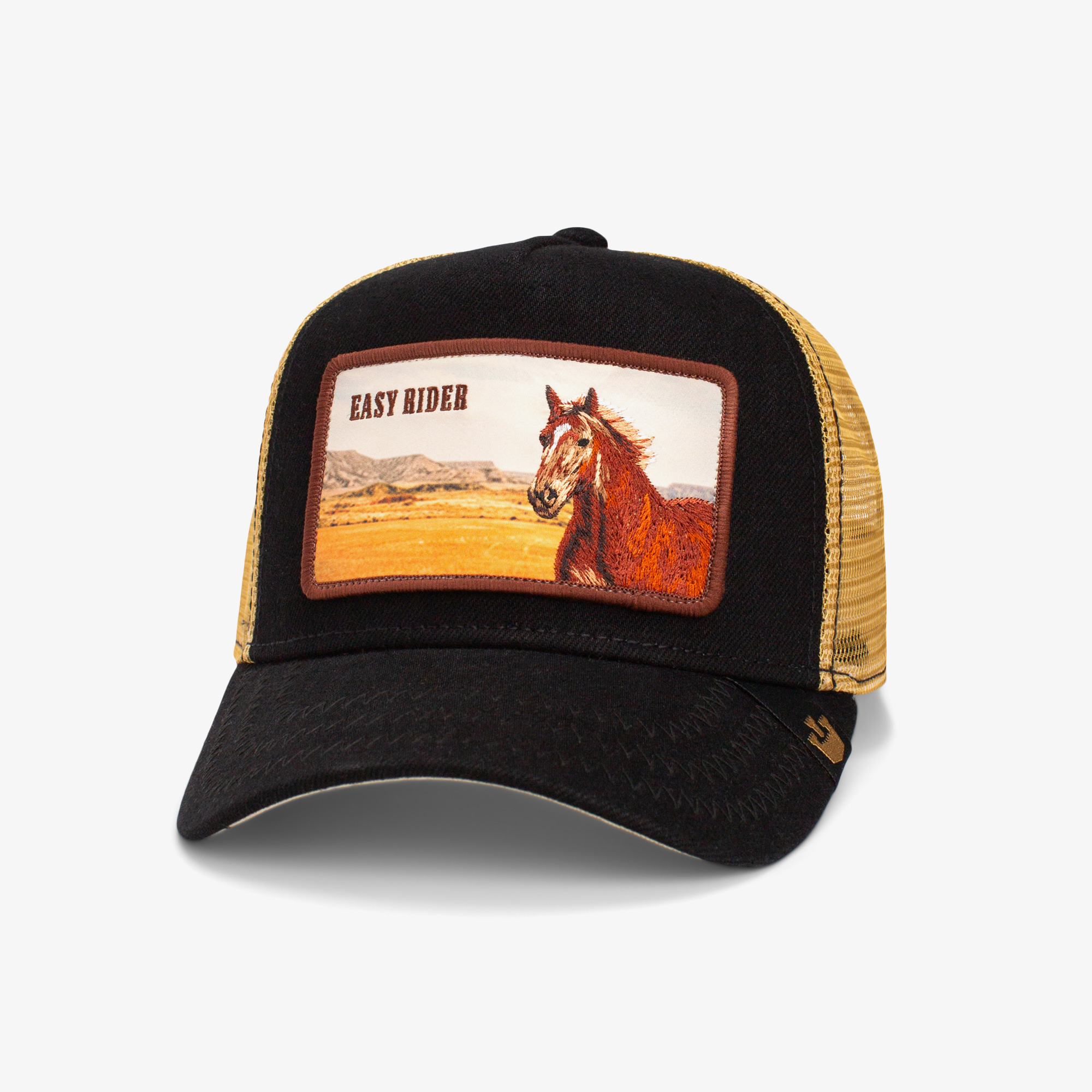  Goorin Bros Easy Rider Unisex Siyah Şapka