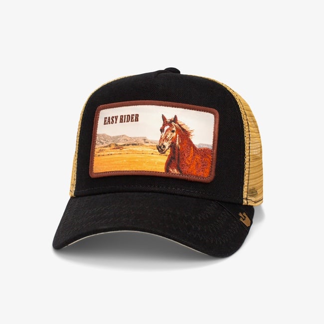  Goorin Bros Easy Rider Unisex Siyah Şapka