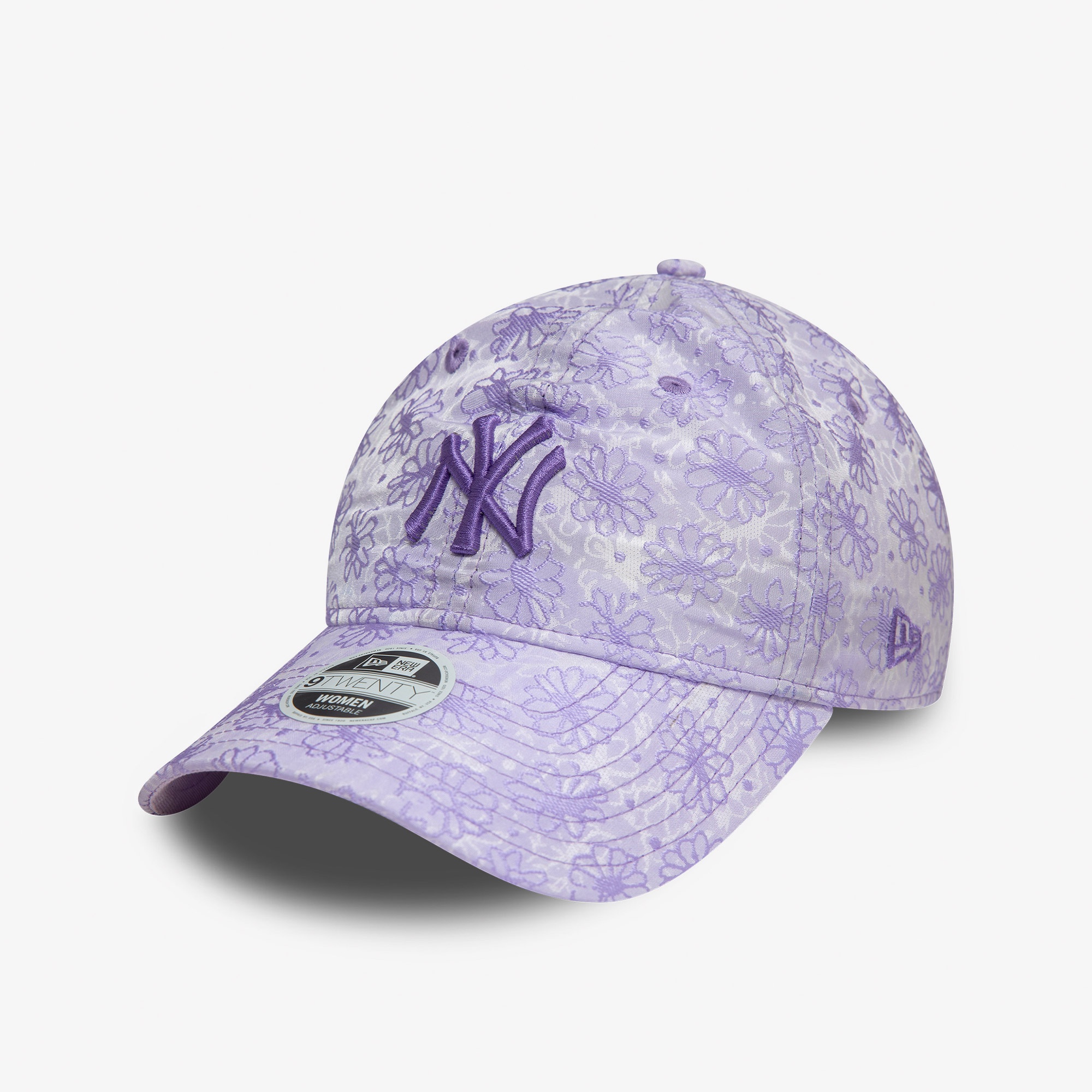 New Era Floral New York Yankees Kadın Mor Şapka