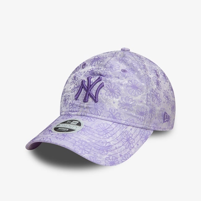  New Era Floral New York Yankees Kadın Mor Şapka