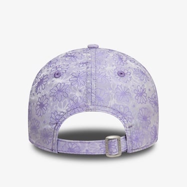  New Era Floral New York Yankees Kadın Mor Şapka